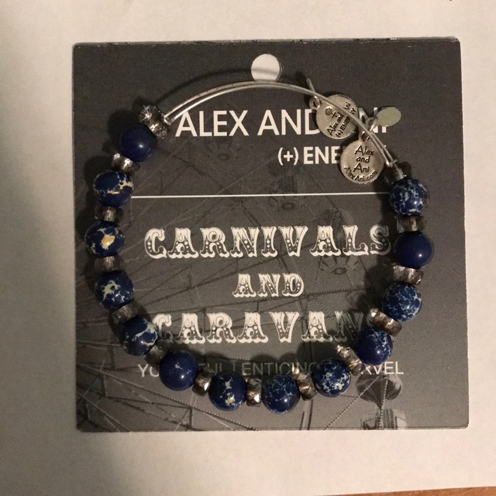 Blue Marble Alex and Ani Bracelet